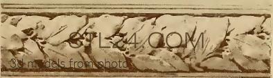 Бордюры (MOULDING_0419 -  | 3D model 3DSMAX / OBJ / STL) 3D модель для ЧПУ станка